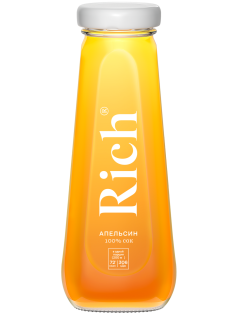 Сок Rich апельсиновый с мякотью, 200мл
