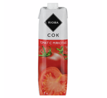 RIOBA Сок томатный с мякотью, 1л