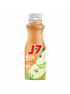 Сок J7 яблочный, 300мл