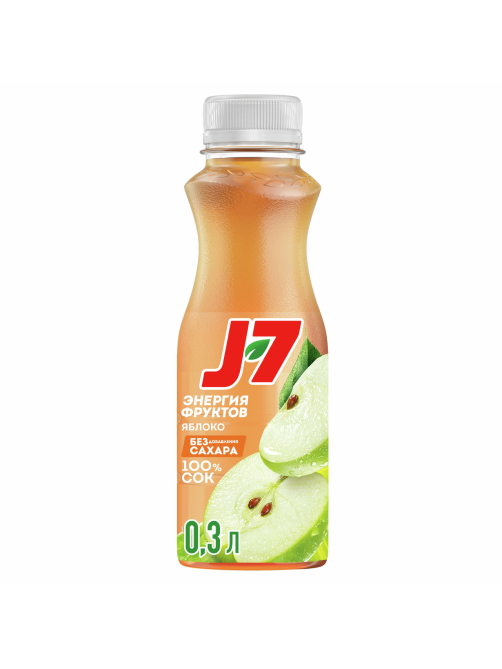 Сок J7 яблочный, 300мл