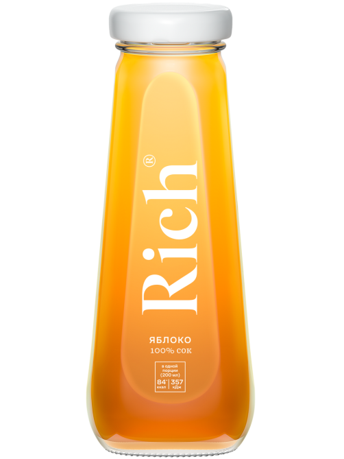 Сок Rich яблочный, 200мл