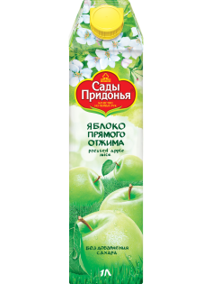 Сок Сады Придонья яблочный, 1л