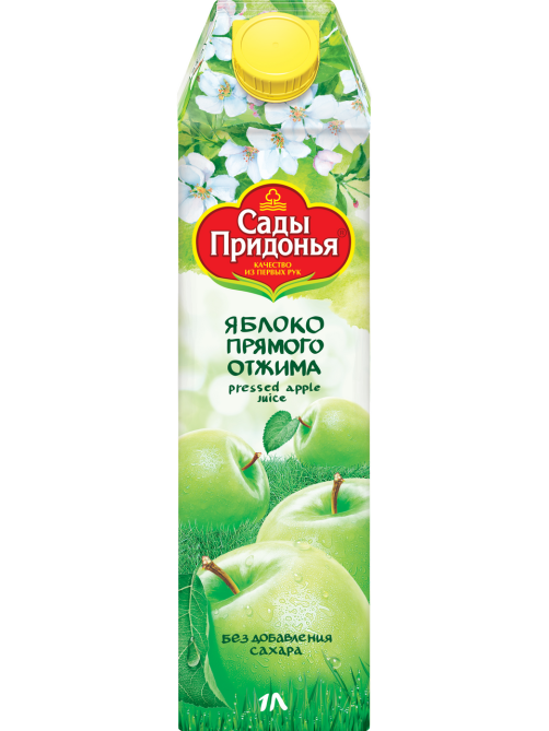 Сок Сады Придонья яблочный, 1л