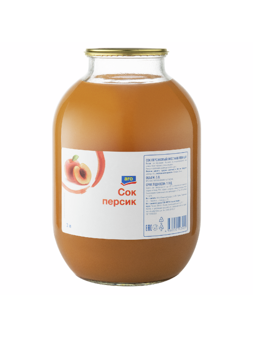aro Сок персиковый, 3л