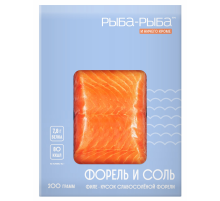 Форель филе-кусок Рыба-Рыба слабосоленая, 200г