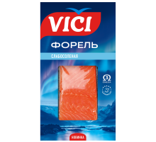 Форель Vici радужная слабосоленая филе-кусок, 150г