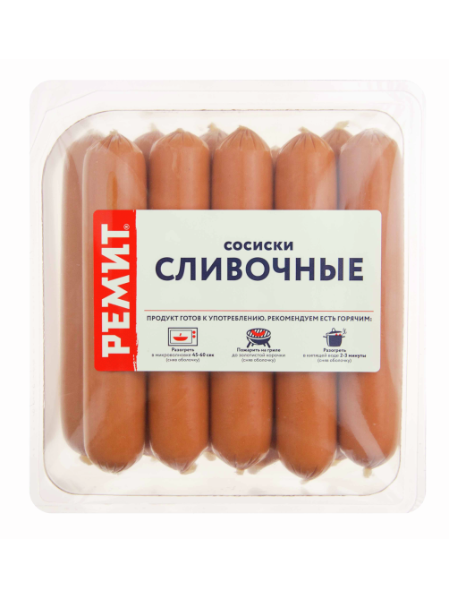 Сосиски Ремит Сливочные, ~600г