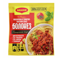 Смесь Maggi На второе для приготовления макарон в томатно-мясном соусе Болонез, 30г