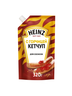 Кетчуп Heinz с горчицей, 320г