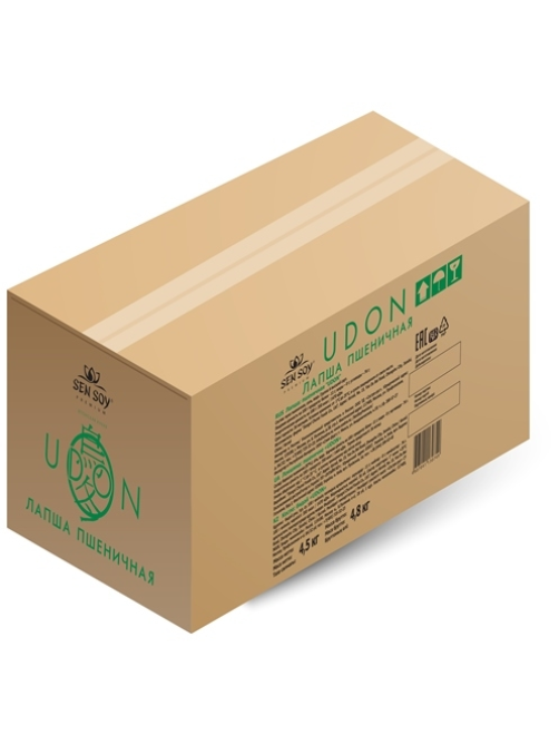 Лапша Sen Soy пшеничная Udon, 4.5кг