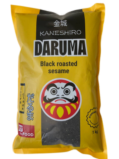 Семена кунжута Daruma черные обжаренные, 1кг