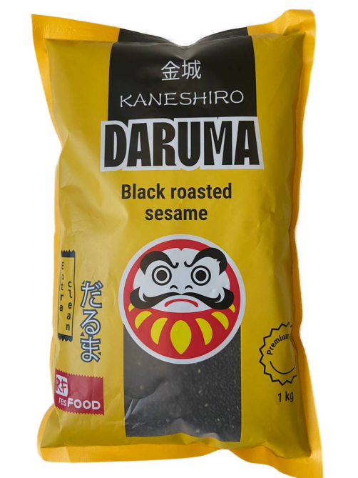 Семена кунжута Daruma черные обжаренные, 1кг