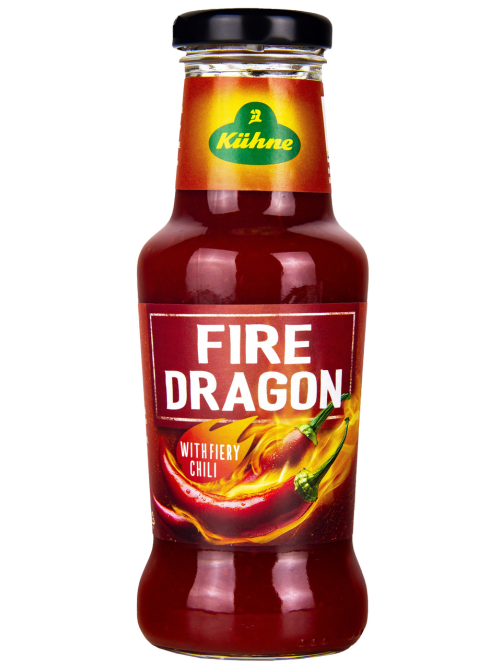 Соус Kuhne Fire Dragon томатный острый чили, 250мл