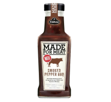 Соус томатный Kuhne Made for Meat Smoked Pepper BBQ барбекю с копченым перцем, 235мл
