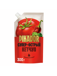 Кетчуп Pikador Супер острый, 300г