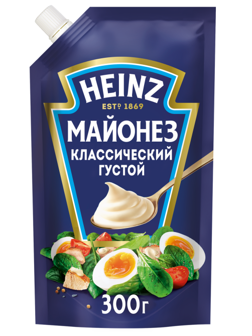 Майонез Heinz классический 67%, 300г