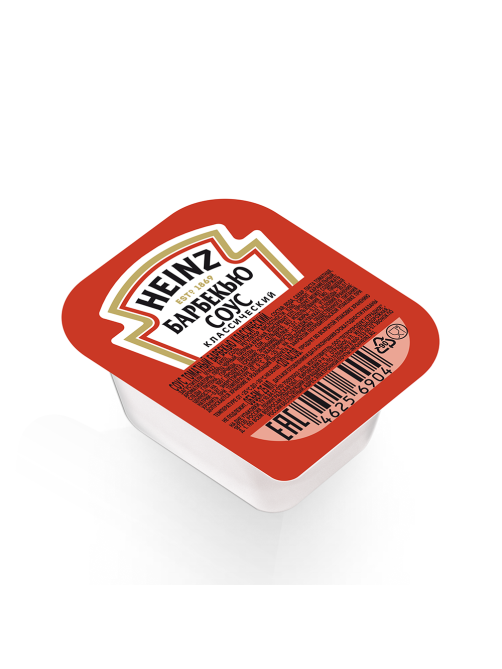 Соус Heinz барбекю (25мл x 125шт), 3.125кг