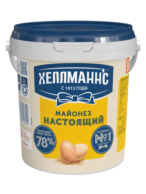 Майонез Хеллманн’С Настоящий 78%, 944г