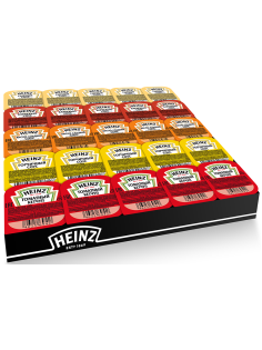 Соус Heinz микс соусов (25мл х 25шт), 625г