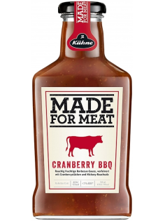 Соус томатный Kuhne Cranberry BBQ барбекю с клюквой, 375мл