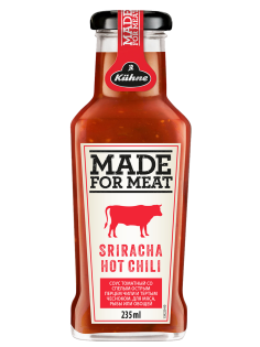 Соус Kuhne Sriracha томатный острый с перцем чили, 235мл