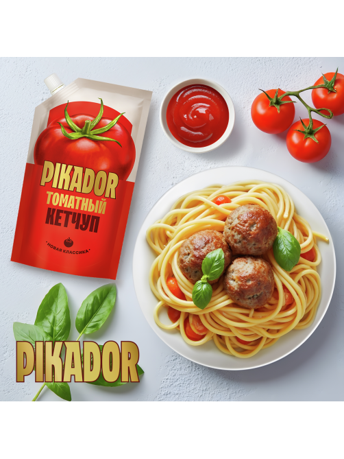 Кетчуп Pikador Томатный, 300г