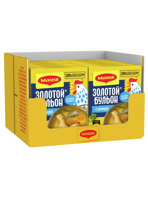 Бульон Maggi Золотой с курицей, 72г