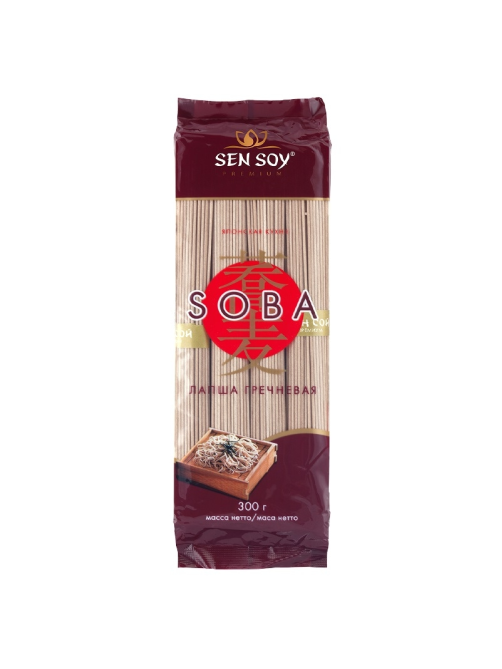 Лапша Sen Soy гречневая Soba, 4.5кг