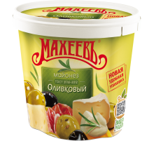 Майонез Махеевъ Золотой оливковый 50.5%, 800г