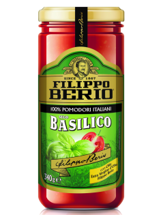 Соус Filippo Berio Томатный с базиликом, 340г