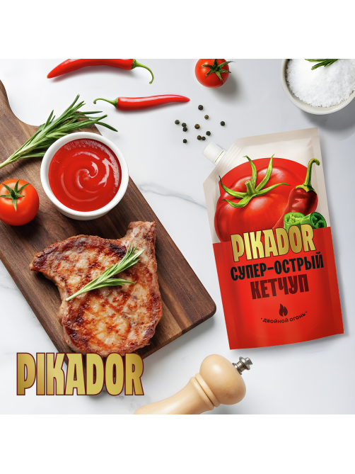 Кетчуп Pikador Супер острый, 300г