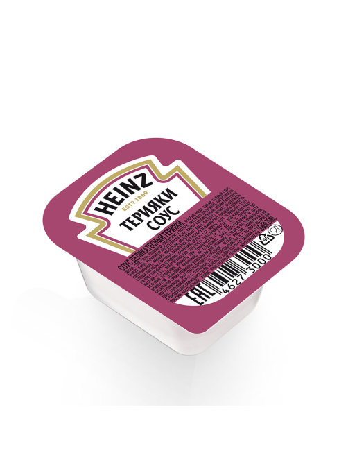 Соус Heinz терияки (25мл x 125шт), 3.125кг