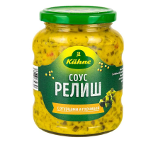 Соус Kuhne Релиш с огурцами и горчицей, 350г