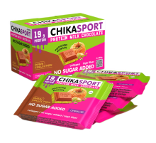 Шоколад Chikalab с фисташковой пастой и хрустящим тестом, 100г x 4 шт