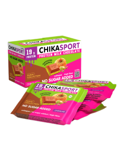 Шоколад Chikalab с фисташковой пастой и хрустящим тестом, 100г x 4 шт