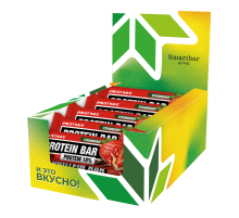 Батончик протеиновый Must Have клубника, 50г x 20 шт