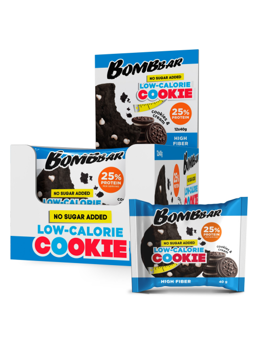 Печенье Bombbar печенье и крем, 40г x 12 шт