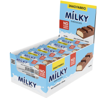 Шоколад молочный Snaq Fabriq Milky со сливочной начинкой, 34г х 40 шт