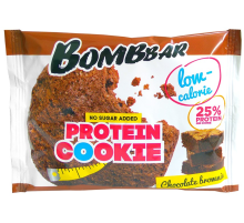 Печенье протеиновое Bombbar Брауни без сахара, 40г