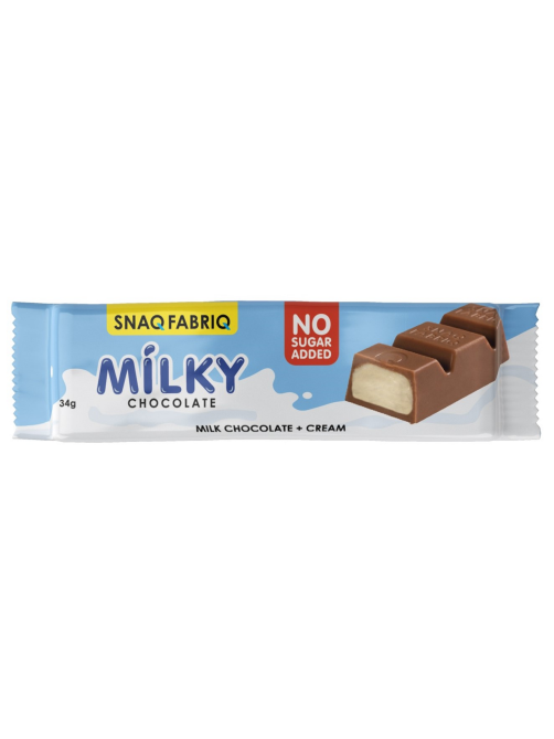 Шоколад молочный Snaq Fabriq Milky со сливочной начинкой, 34г х 40 шт