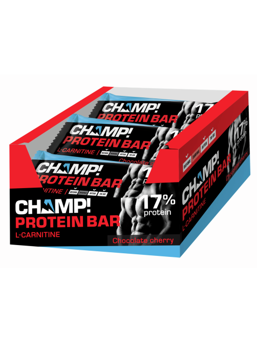 Батончик протеиновый Леовит Champ! шоколадный, 45г x 18 шт