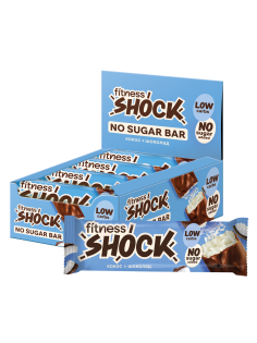 Батончик протеиновый Fitness Shock кокос и шоколад, 50г x 12 шт