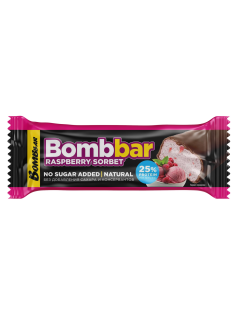 Батончик Bombbar малиновый сорбет, 40г