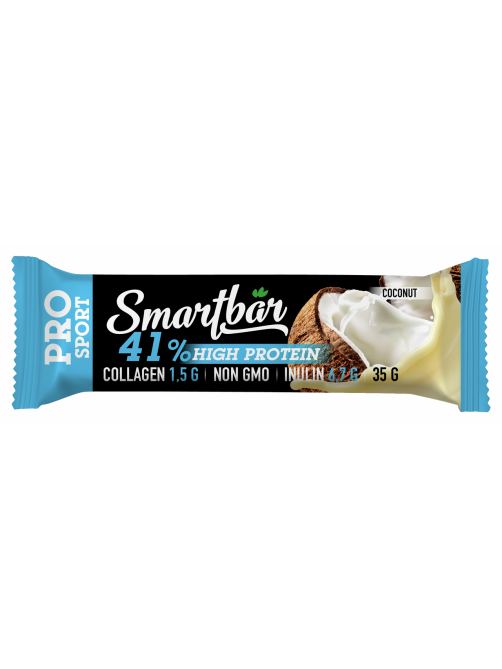 Батончик протеиновый Smartbar Pro кокосовый, 35г x 25 шт