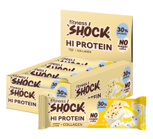 Батончик протеиновый Fitness Shock лимон с чиа, 40г x 12 шт