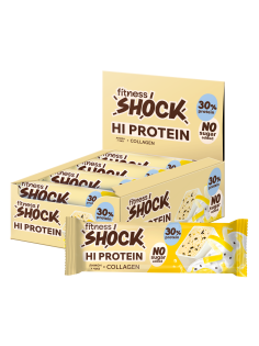 Батончик протеиновый Fitness Shock лимон с чиа, 40г x 12 шт