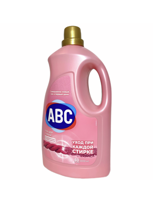 Гель для стирки ABC Деликатная стирка, 3л