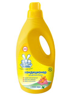 Кондиционер для белья детский Ушастый нянь с алоэ вера, 2.7л