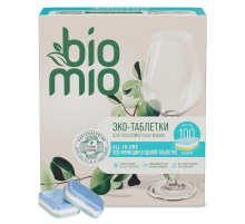 Таблетки для посудомоечной машины BioMio Bio-Total Эвкалипт, 100шт