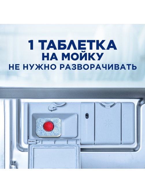 Таблетки для посудомоечных машин Finish Power, 100шт